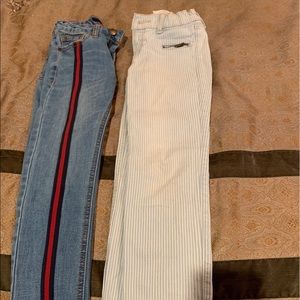 Joe’s girls set of 2 skinny jeans size 7